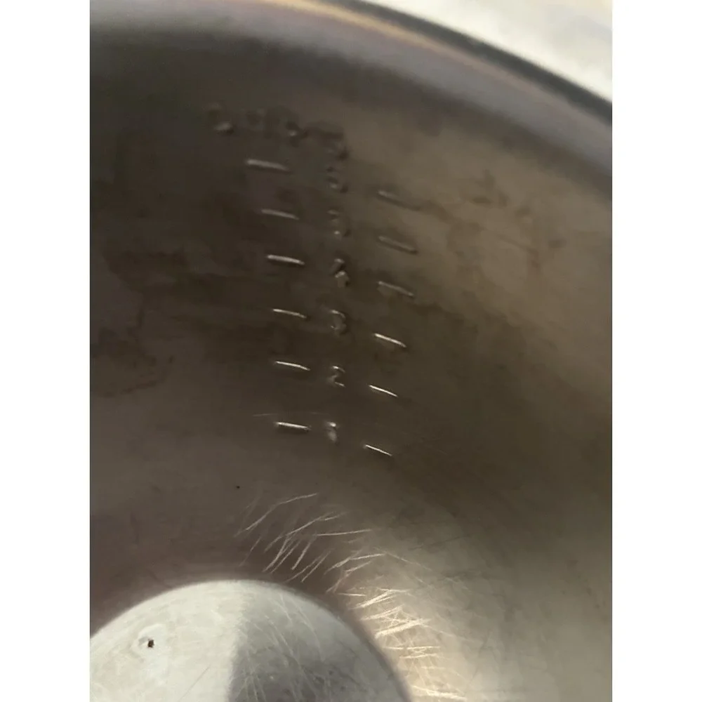 Mixing Bowl Set Nesting‎ Measuring Bowls Stainless Steel 1/1.5/2.5 qt